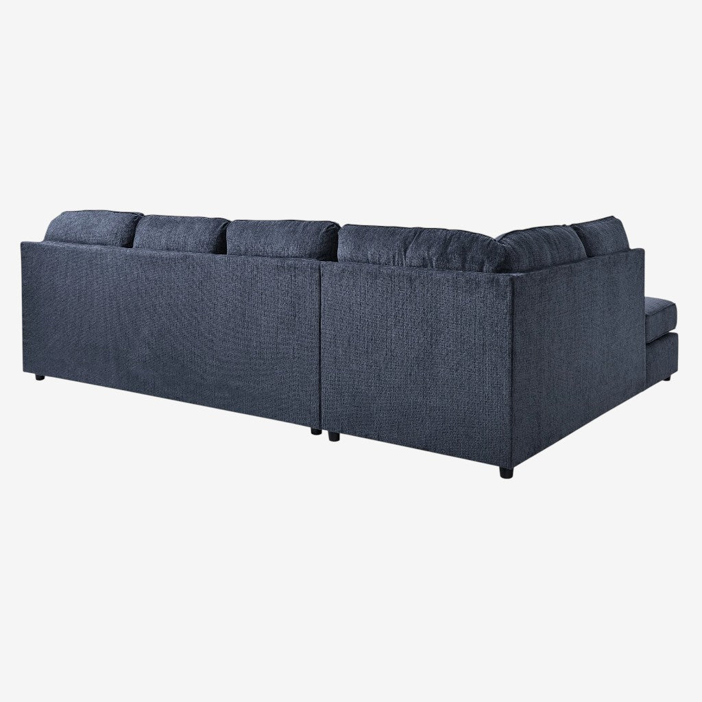 Albar Place 2-Piece Fabric Sectional Sofa With Dual Chaise - Cobalt | Signature Design By Ashley