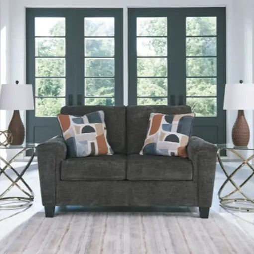 2520635 Erinslane Fabric Loveseat - Dusk | Signature Design By Ashley