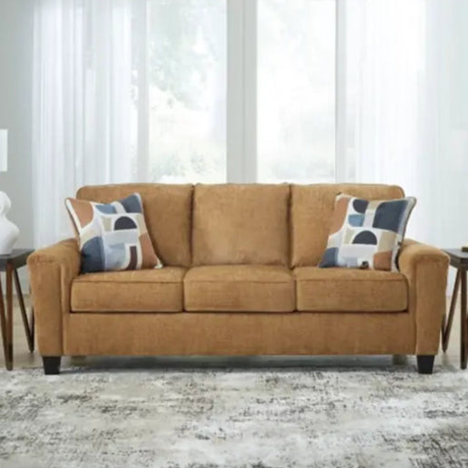 2520738 Erinslane Fabric Sofa - Honey | Benchcraft  & Signature Design By Ashley