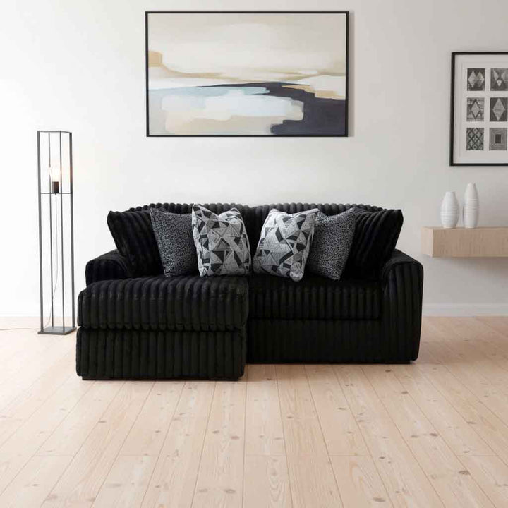 Midnight-madness 2-Piece Fabric Sectional Sofa With Chaise - Onyx | Signature Design By Ashley