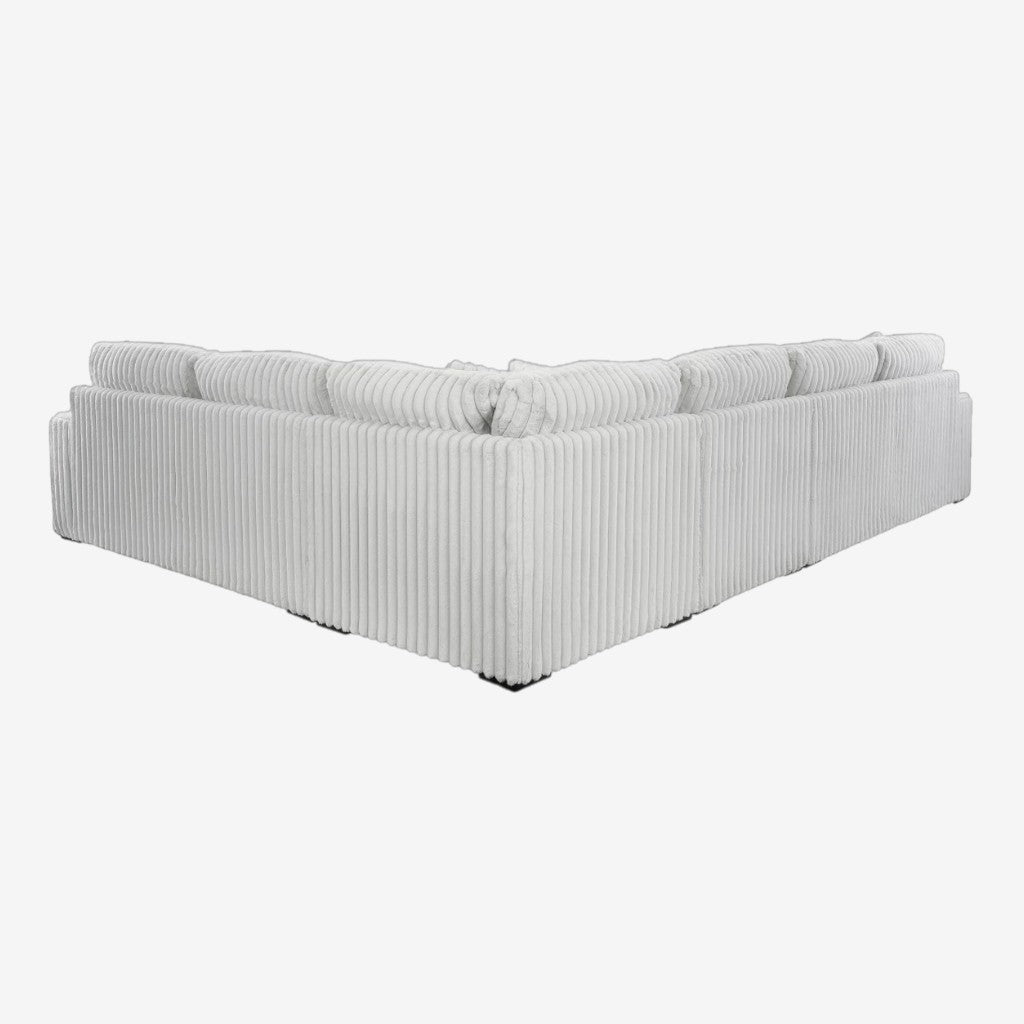 25903S2 Stupendous 4-Piece Sectional Sofa In Fabric Upholstery - Alloy | Signature Design By Ashley