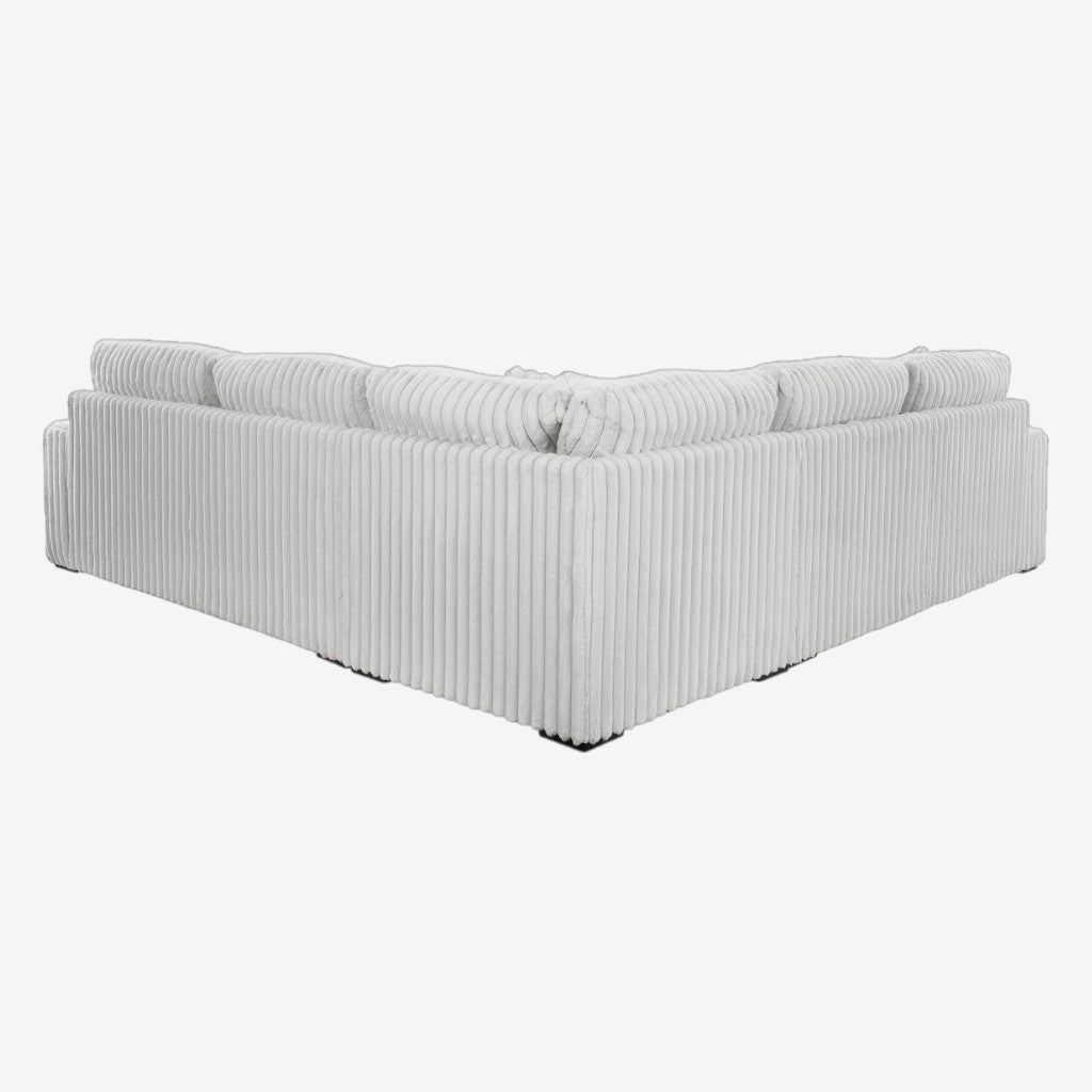 25903S1 Stupendous 3-Piece Sectional Sofa In Fabric Upholstery - Alloy | Signature Design By Ashley