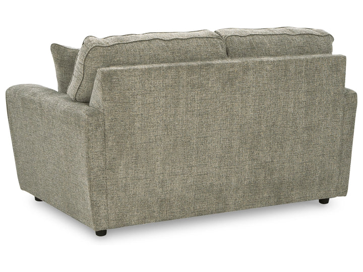 2680535 Cascilla Fabric Loveseat - Pewter | Signature Design By Ashley