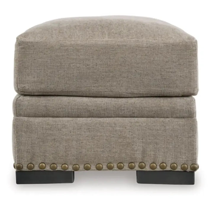 2700414 Galemore Accent Ottoman - Quarry | Signature Design By Ashley