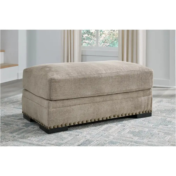 2700414 Galemore Accent Ottoman - Quarry | Signature Design By Ashley