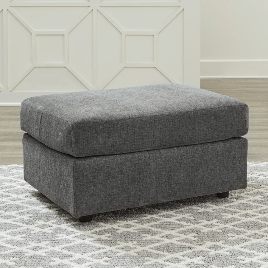 2850214 Stairatt Accent Ottoman In Fabric Upholstery - Gravel | Signature Design By Ashley