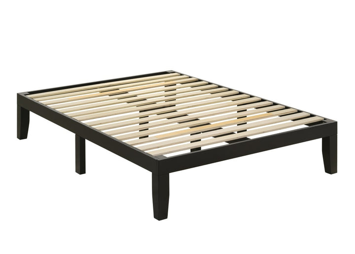 Milo Black Modern Platform Bed Frame