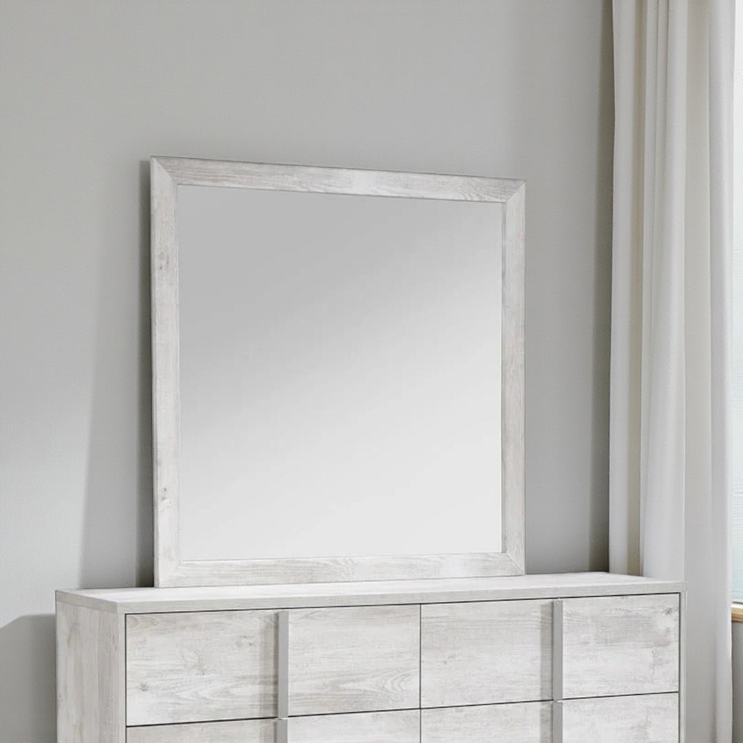 Solace Wooden Vanity Dresser With Spacious Storage Drawers - White