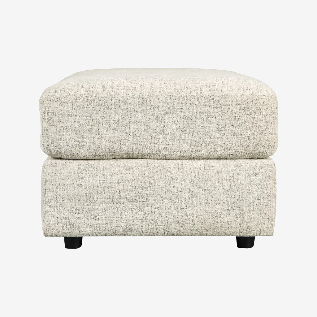 9510408 Soletren Oversized Accent Ottoman In Fabric Upholstery - Stone | Signature Design By Ashley
