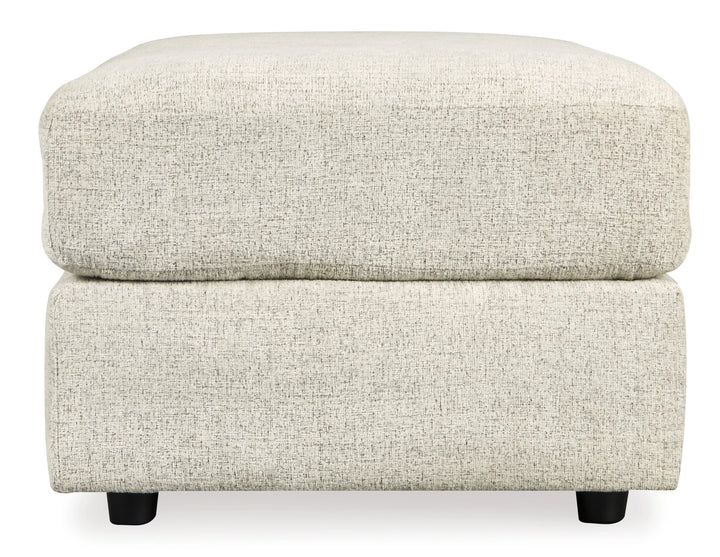 9510408 Soletren Oversized Accent Ottoman In Fabric Upholstery - Stone | Signature Design By Ashley