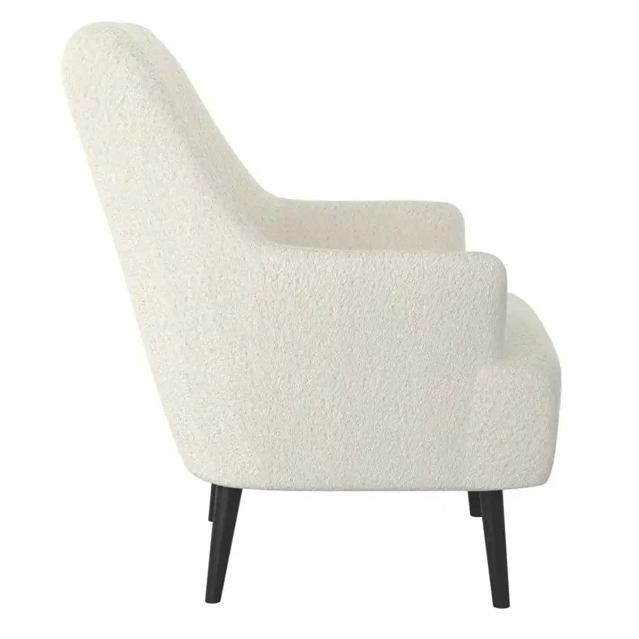 Zoey Accent Chair in Crème