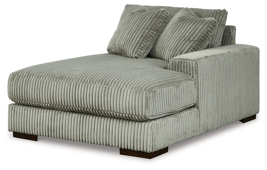 21105S15 Lindyn 4-Piece RAF Sectional Sofa in Fabric Upholstery - Fog | Signature Design by Ashley