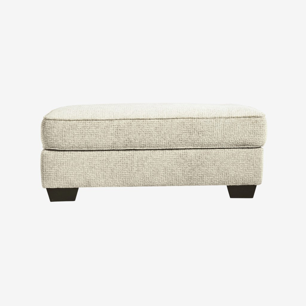 9620514 Monaghan Oversized Accent Ottoman In Fabric Upholstery - Sandstone | Signature Design By Ashley