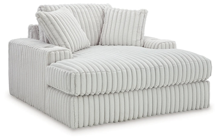 2590315 Stupendous Oversized Chaise In Fabric Upholstery - Alloy | Signature Design By Ashley