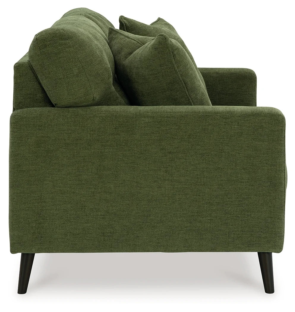 2610735 Bixler Loveseat In Fabric Upholstery - Olive | Signature Design By Ashley