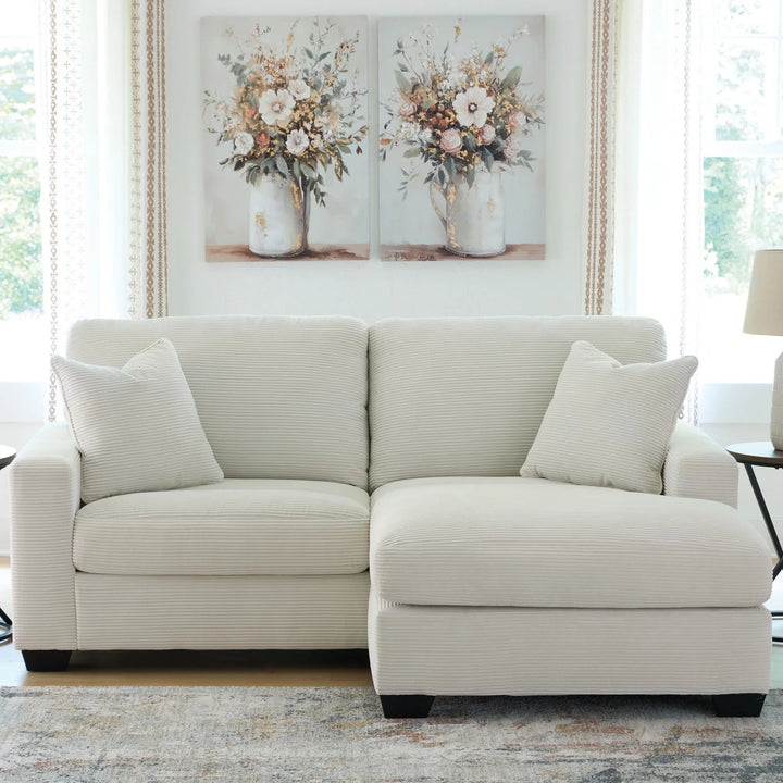 3200618 Greenbriar Sofa Chaise In Fabric Upholstery - Ivory | Signature Design By Ashley