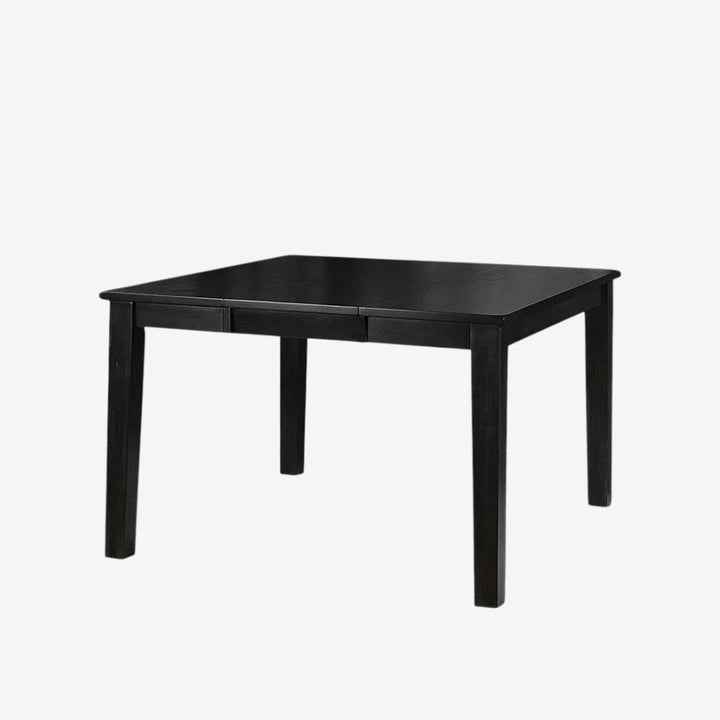 Houston Extendable Pub Height Dining Table In Dark Grey Finish