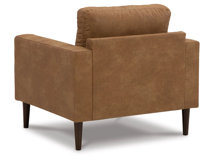 4100220 Telora Armchair In Leather Upholstery - Caramel | Signature Design By Ashley