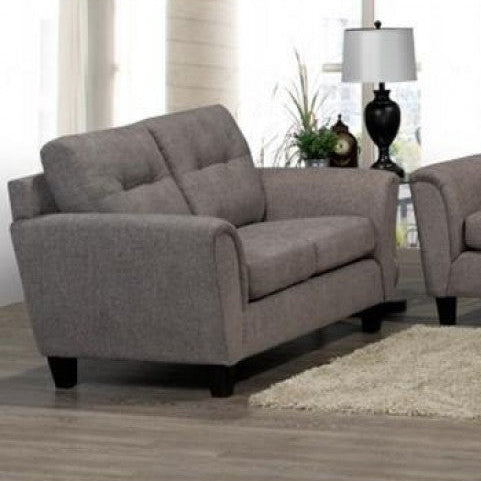 Monroe 3-Piece Sofa Set In Fabric Upholstery - Cocoa