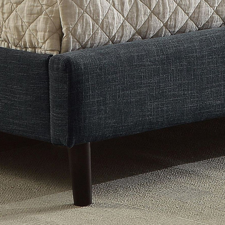 Ursula Platform Bed Frame In Exquisite Grey Finish