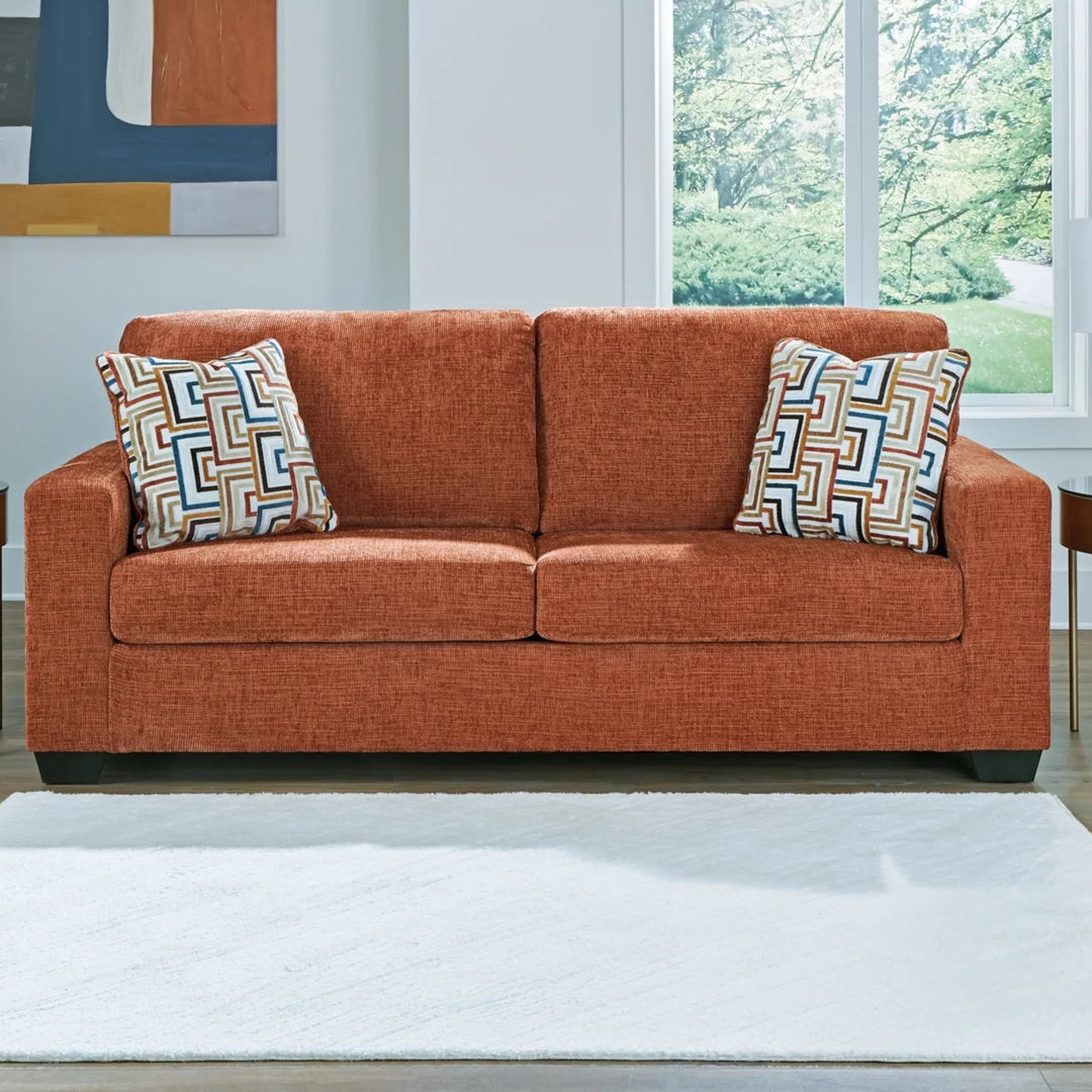 2430438 Aviemore Sofa In Fabric Upholstery - Spice | Signature Design By Ashley