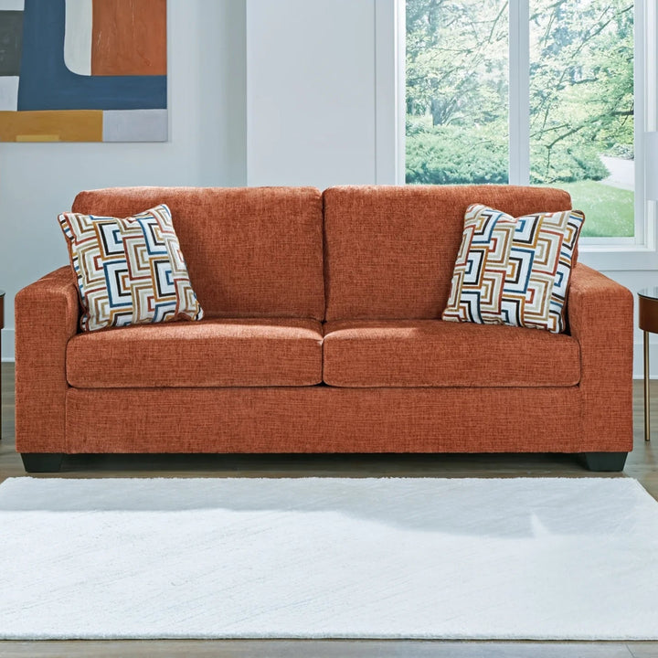 2430438 Aviemore Sofa In Fabric Upholstery - Spice | Signature Design By Ashley