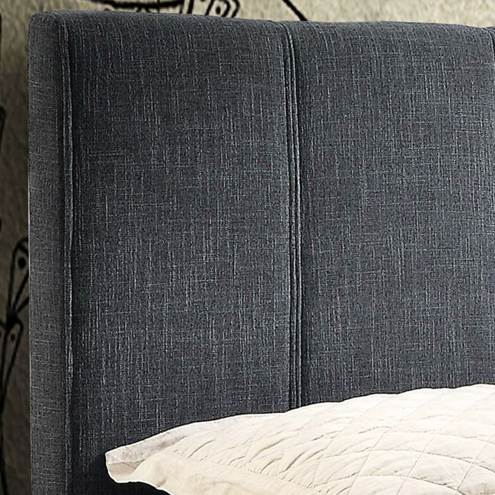 Ursula Platform Bed Frame In Exquisite Grey Finish