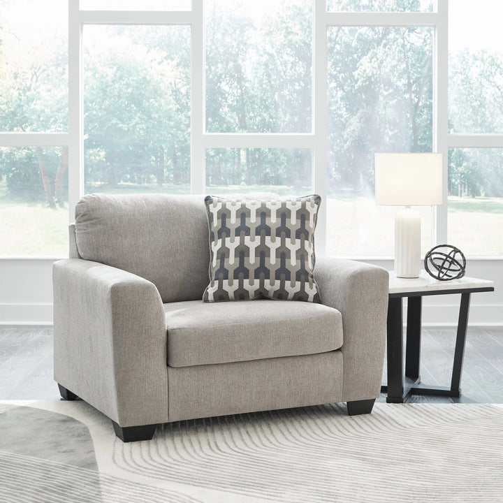 5080523 Avenal Park Armchair In Fabric Upholstery - Flannel | Signature Design By Ashley