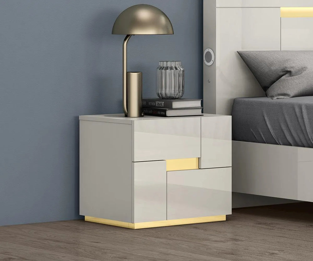 Extara 2-Drawer Night Table