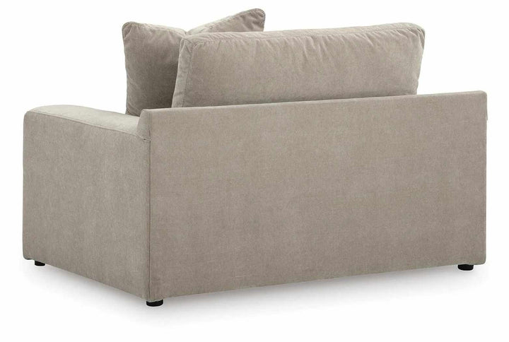 6780823 Maxton Heights Oversized Armchair In Fabric Upholstery - Pebble | Benchcraft By Ashley