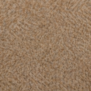 Zara Taupe 2-Seater Loveseat In Fabric Upholstery