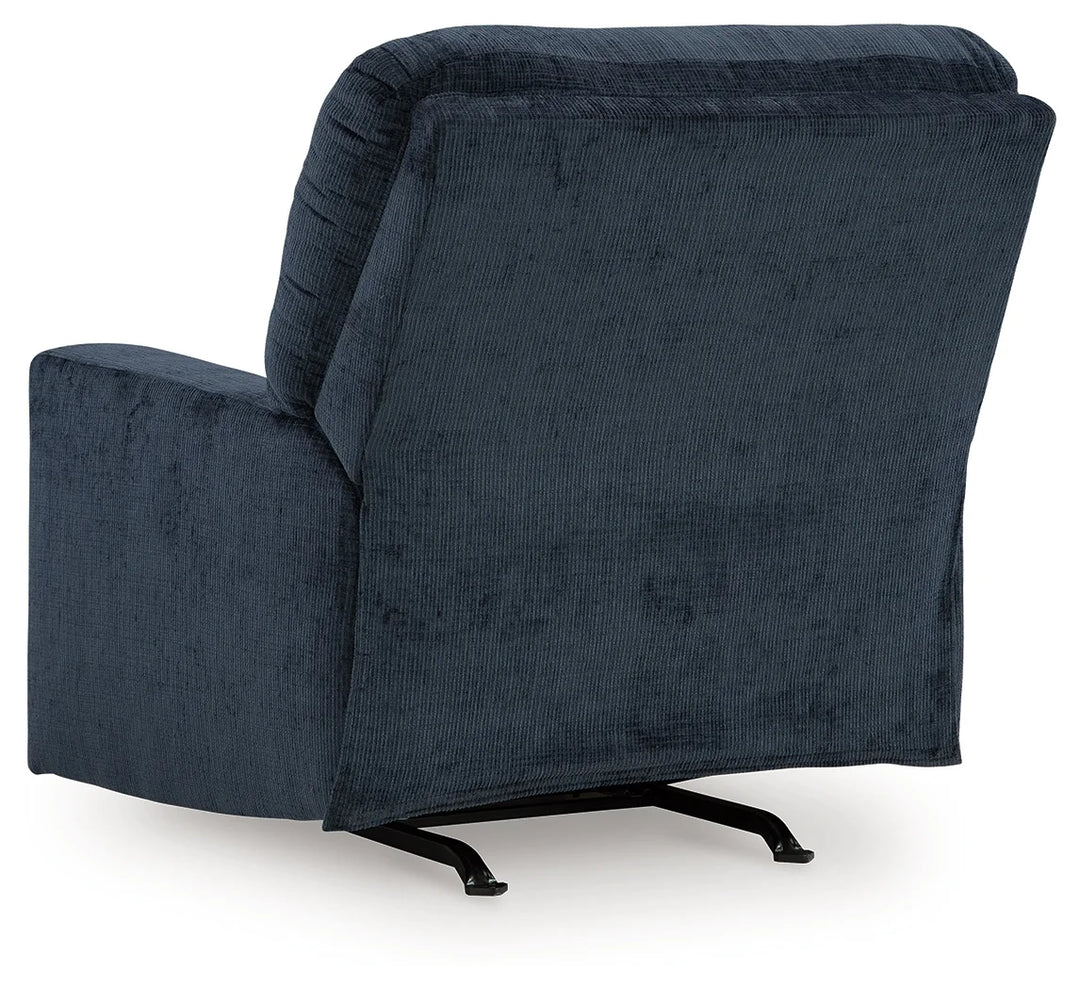 2430325 Aviemore Rocker Recliner Chair In Fabric Upholstery - Ink | Signature Design By Ashley