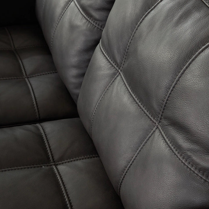 5650638C Luigi Leather Sofa - Thunder | Signature Design By Ashley