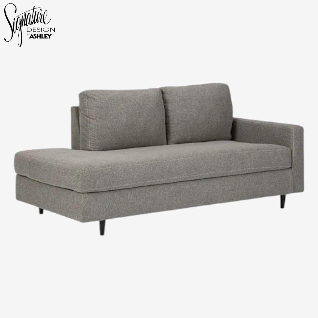 9330317 Lyman RAF Corner Chaise In Fabric Upholstery - Granite | Signature Design By Ashley
