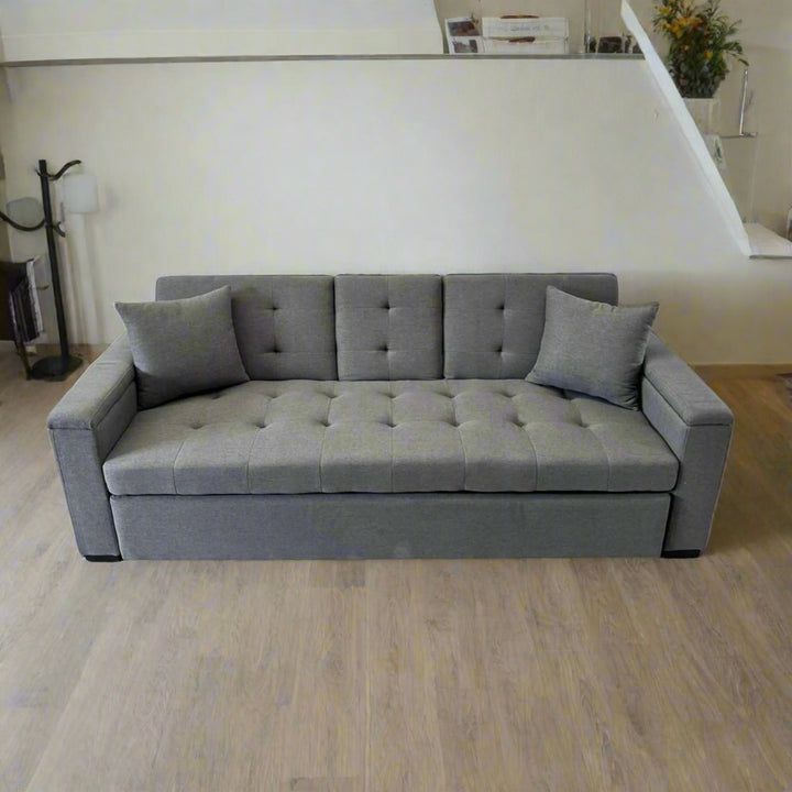 Drizzle Sleeper Sofa With Smart Storage & USB Charging Ports - Grey