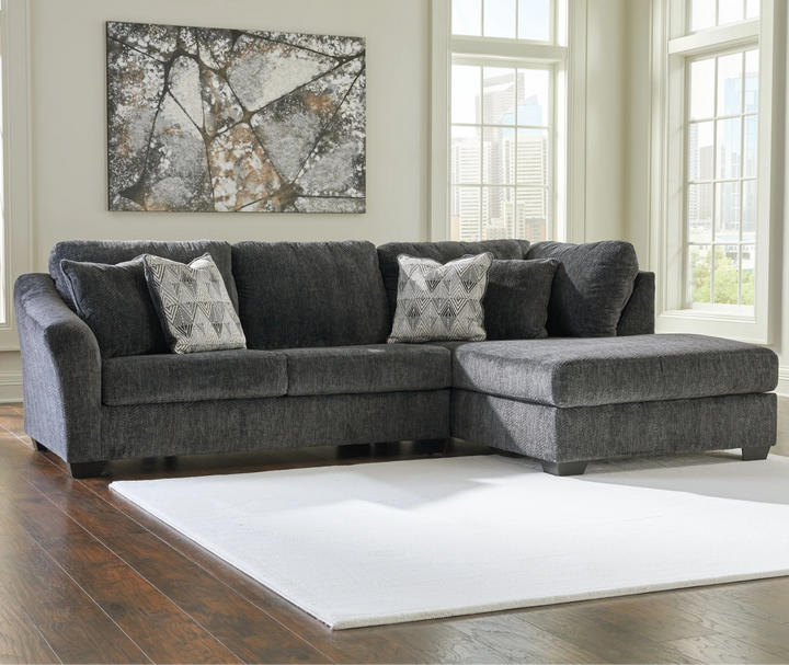 Biddeford Shadow 2-Piece Sectional Sofa with Chaise by Signature Design by Ashley