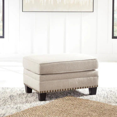 1560214 Claredon Accent Ottoman - Beige | Signature Design By Ashley