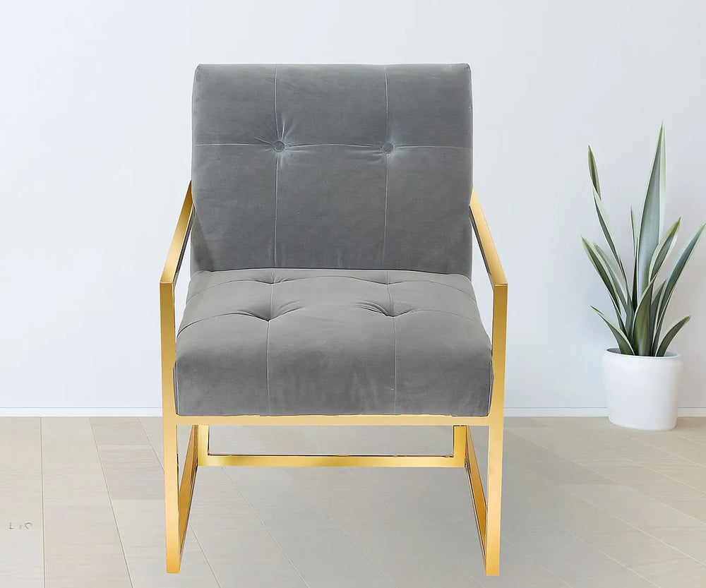 Arian Modern Grey Accent Chair