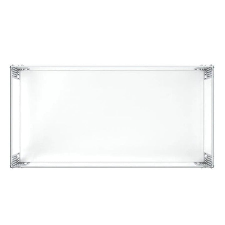 Brooklyn Timeless Coffee Table With Enticing Silver Finish