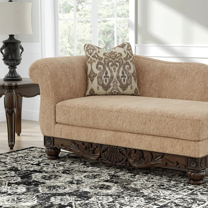 PC5790516 Chelsworth RAF Corner Chaise In Fabric Upholstery - Golden | Signature Design By Ashley