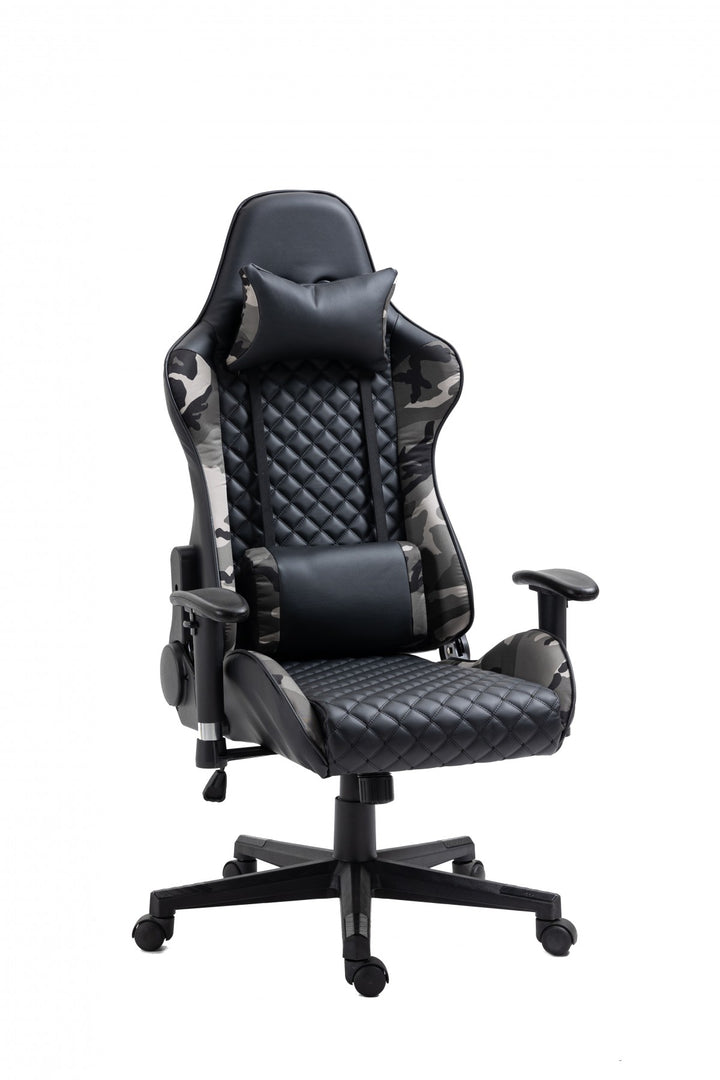 Black/Camo Gaming Chair – Ultimate Comfort and Style
