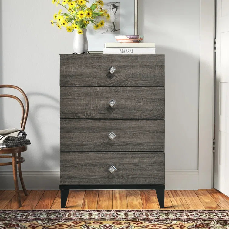 Vertical Chest With 4 Same Size Drawers