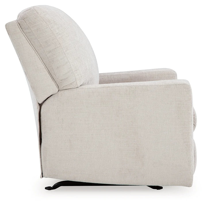 2430525 Aviemore Rocker Recliner Chair In Fabric Upholstery - Stone | Signature Design By Ashley