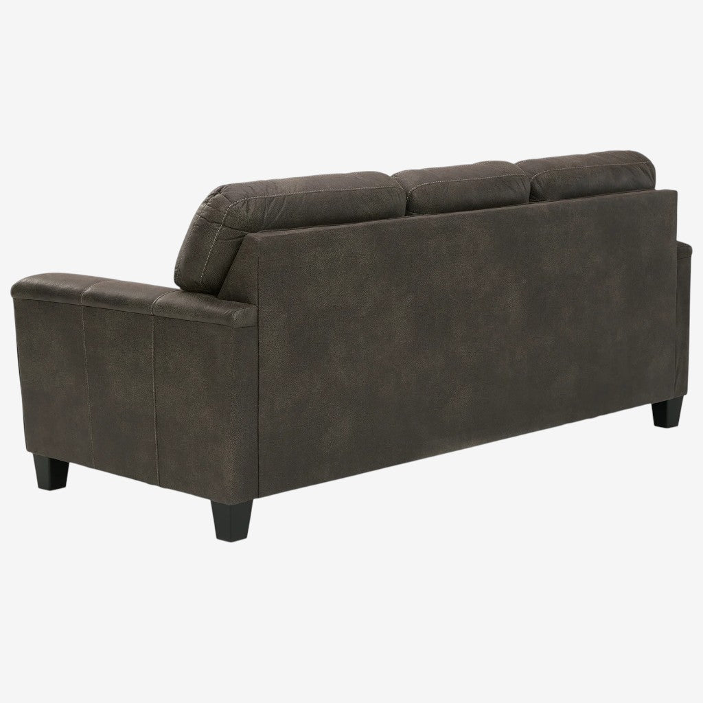 9400238 Navi Stationary Sofa in Leather Upholstery - Smoke | Signature Design By Ashley