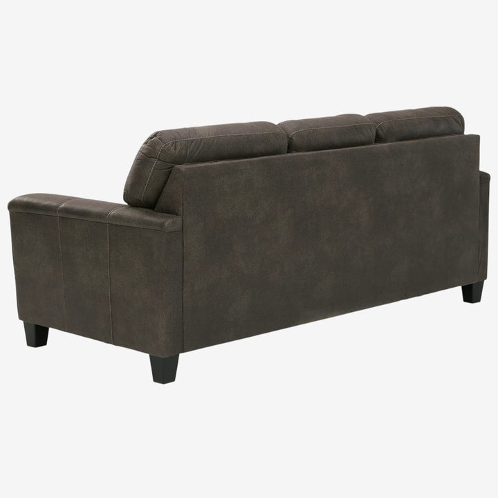 9400238 Navi Stationary Sofa in Leather Upholstery - Smoke | Signature Design By Ashley