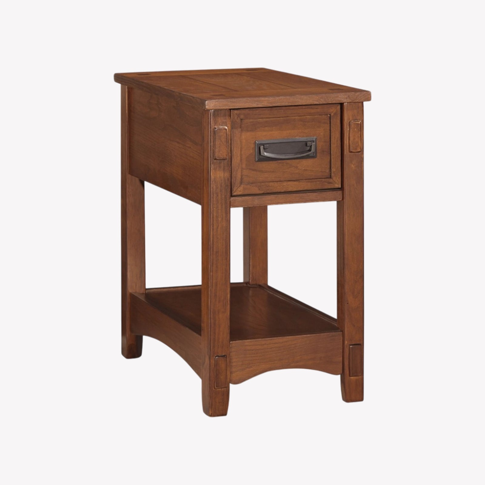 T007-319 Breegin Chairside End Table - Brown - Additional View