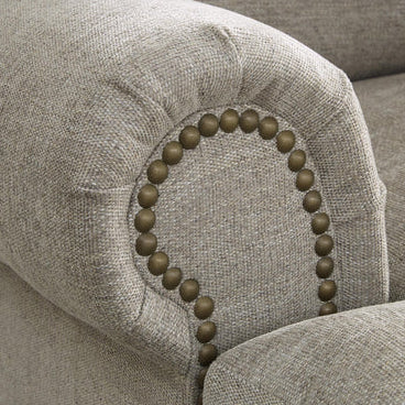 2700435 Galemore Loveseat In Fabric Upholstery - Quarry | Benchcraft By Ashley