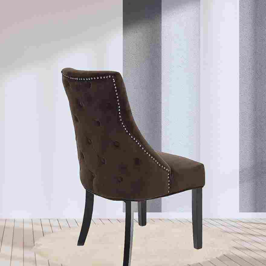 Elegant Albert Micro Suede Fabric Chair for Versatile Style