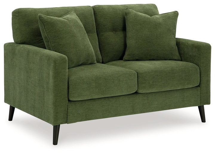 2610735 Bixler Loveseat In Fabric Upholstery - Olive | Signature Design By Ashley