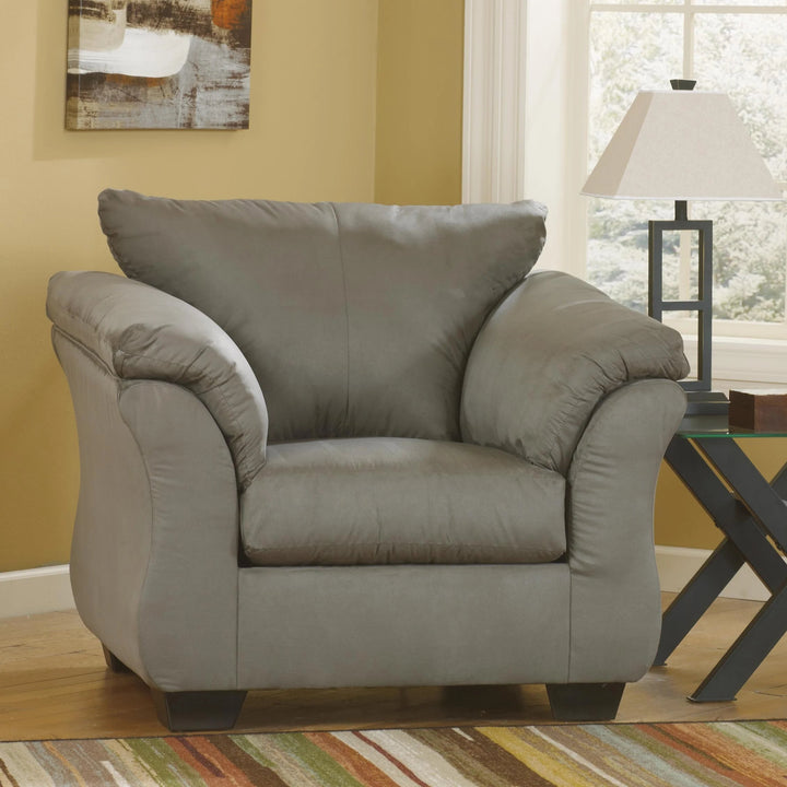 7500520 Darcy Armchair In Fabric Upholstery - Cobblestone | Signature Design By Ashley